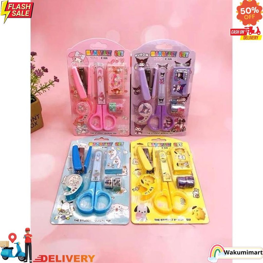 

Alat Tulis Set 8In1 Karakter Stationery Kids / Paket Alat Tulis Anak Tk / Set School Supplies For Child Writing Gift Eraser Ruler D Cod