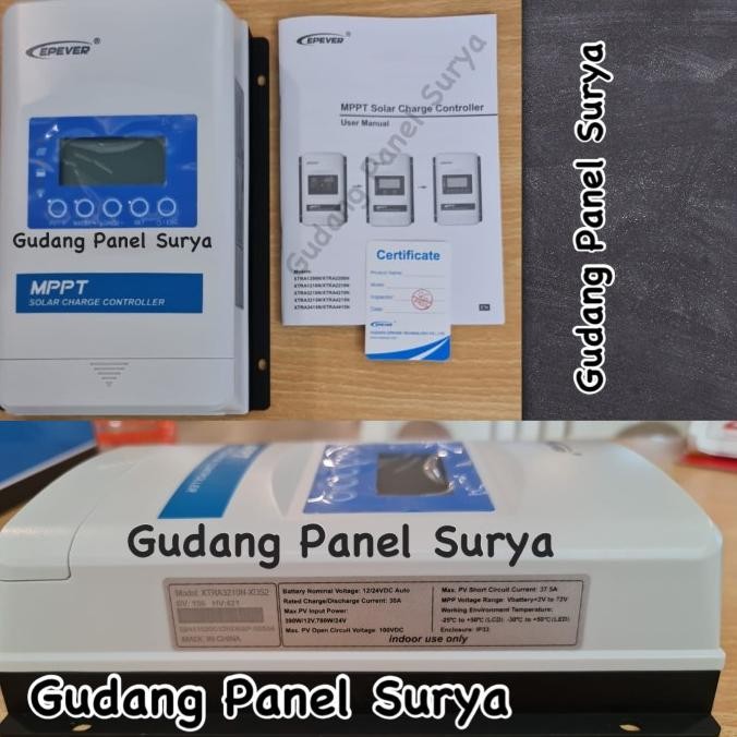 Sale Solar Charge Controller Scc Epever Xtra 3210N 30A Real Mppt 30A