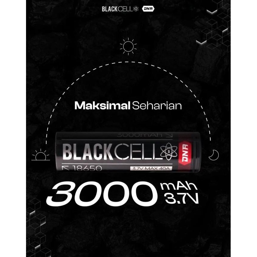 Sale Baterai Blackcell Dna 2500Mah | 3000Mah | 3500Mah | 4000Mah | 5000Mah - Battery Black Cell Batr