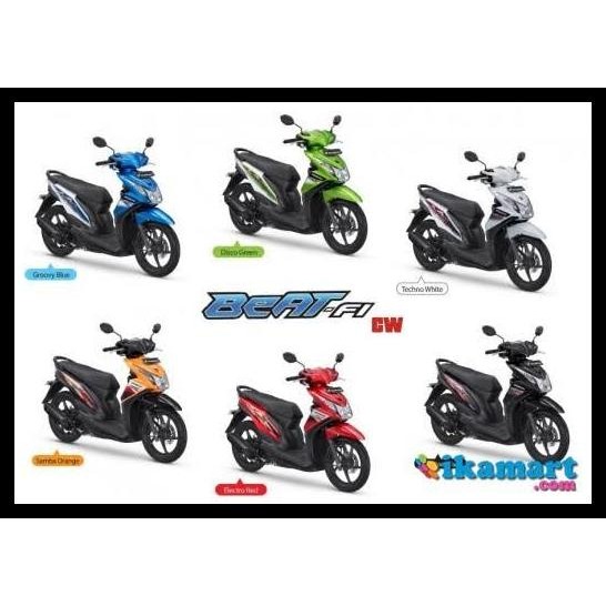 COVER BODY KASAR VARIAN HONDA BEAT FI 2012-2014 STATER KASAR ORIGINAL AHM