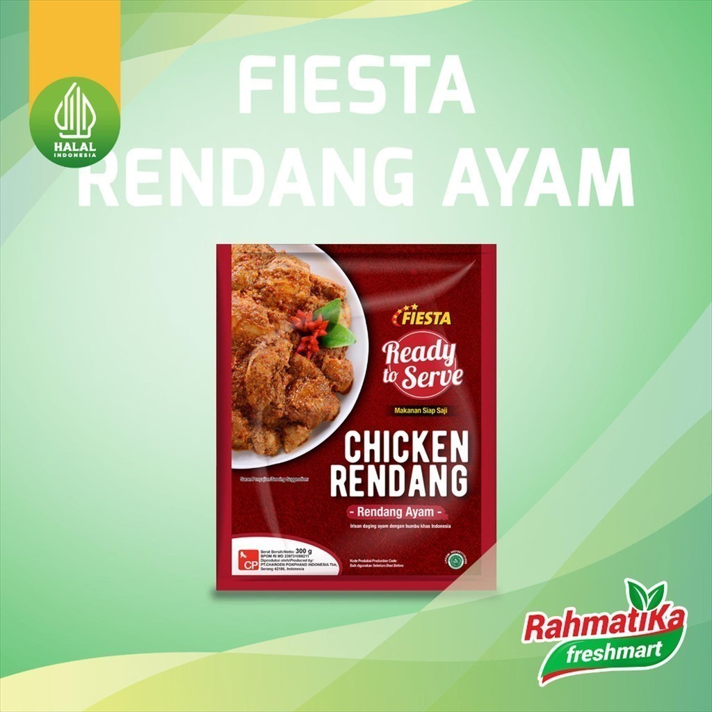 

Fiesta Ready To Serve Chicken Rendang 300 gr