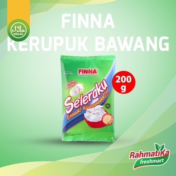 

Finna Kerupuk Bawang 200 gr