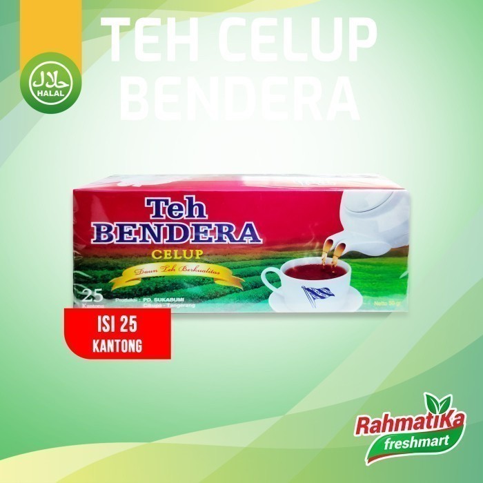 

Teh Bendera Celup Isi 25 / 50 gram