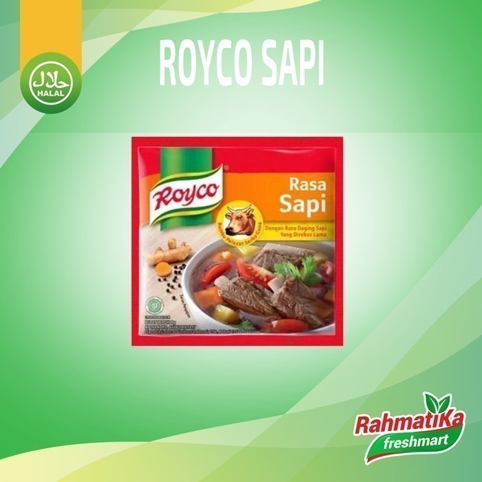 

Royco Sapi / Penyedap Rasa Kaldu Sapi 9 gram (Bumbu Dapur)
