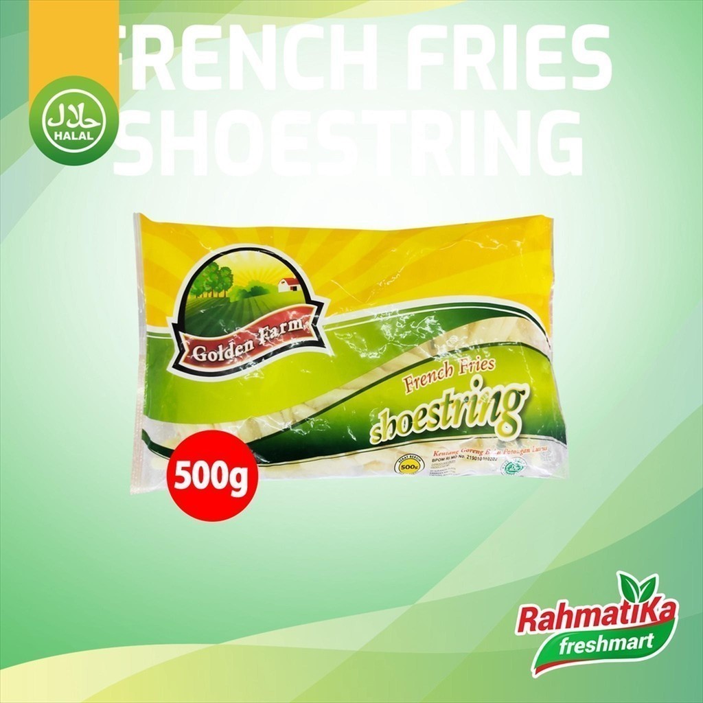 

Golden Farm French Fries Shoestring 500 gram