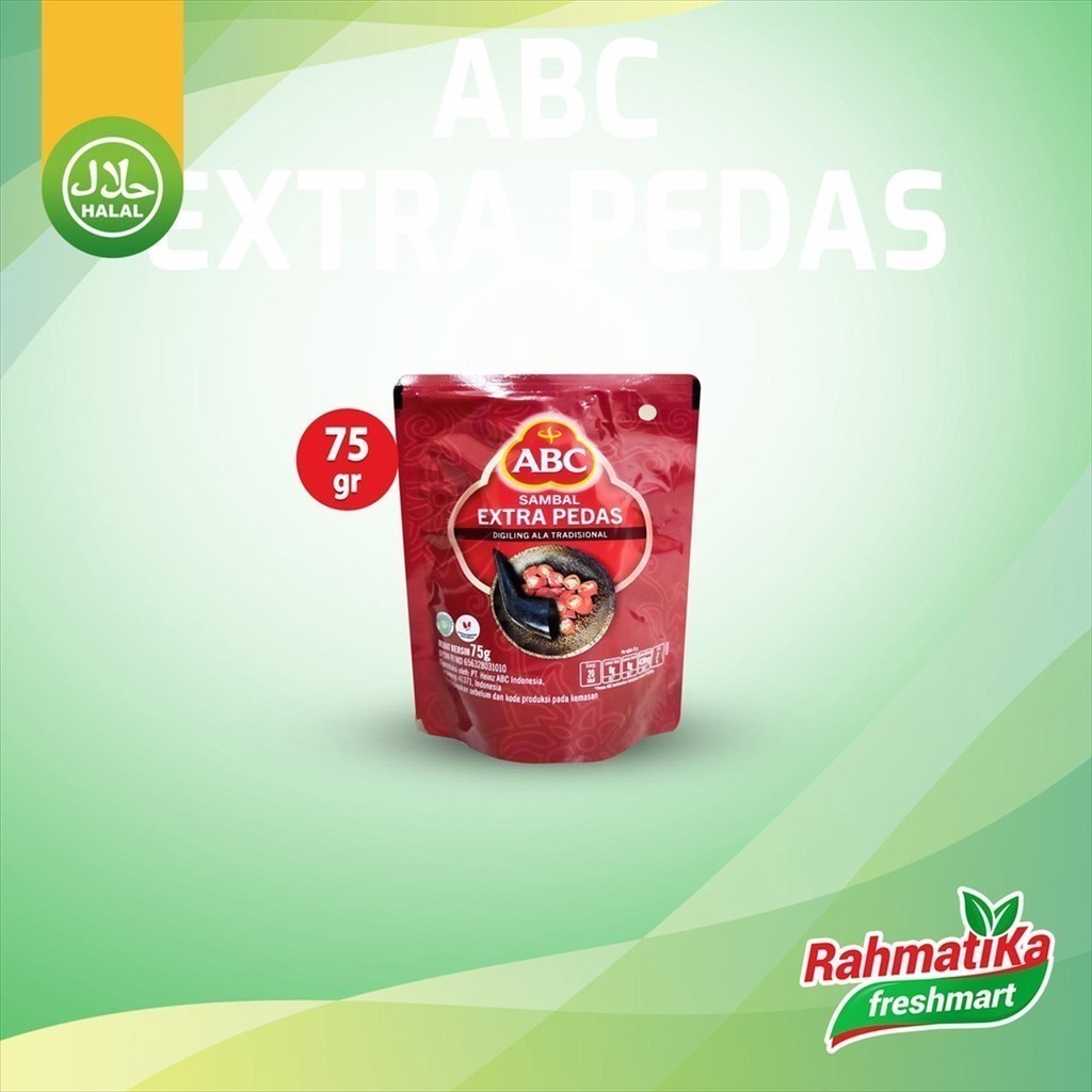 

ABC Sambal Extra Pedas 75 gram