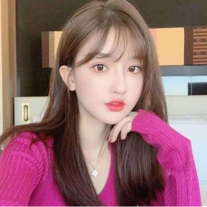 Sale Wig Wanita Lurus Berponi - Rambut Wig Korea Berponi Bs 1