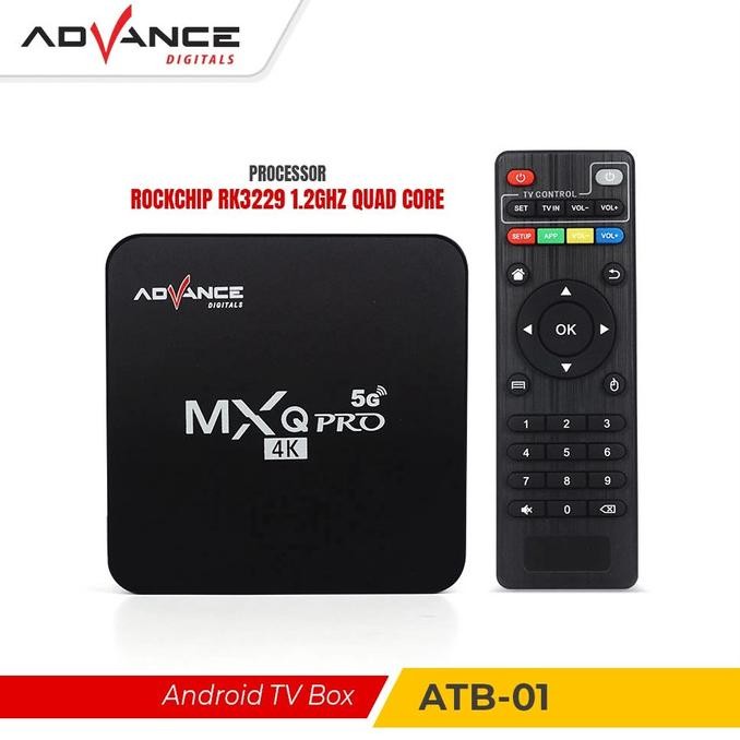 TV BOX Android ADVANCE ATB-01 Mxq Pro 4K Support Wifi 2+16GB
