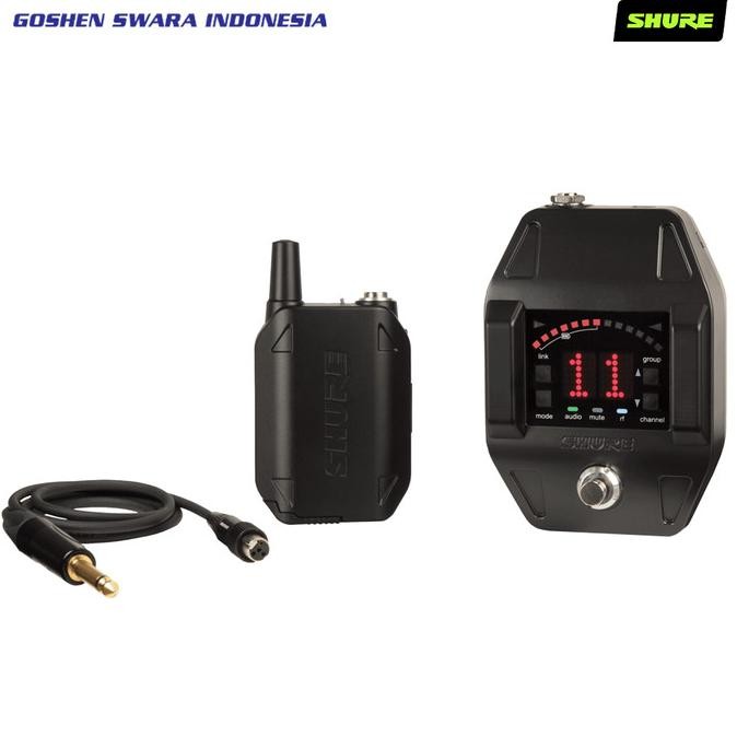 Grosir Shure Glxd16+A Bodypack / Guitar Pedal Wireless System