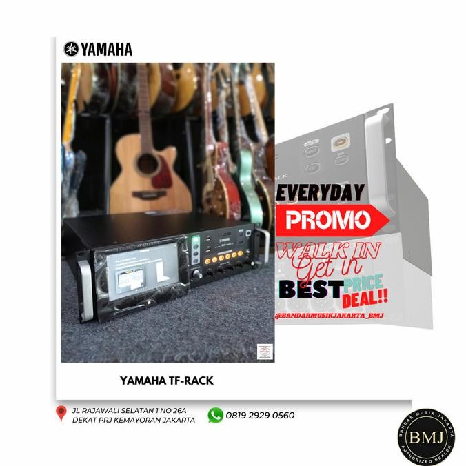 Promo Yamaha Tf Rack Digital Rackmount Mixer Bmj - G
