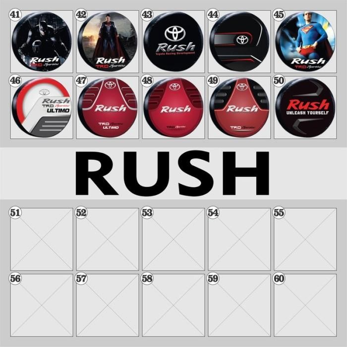 Tutup Sarung Ban Serep / Cover Ban Serep Toyota Rush 34 Original Dan Terpercaya