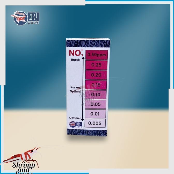 Sale Ebi No2 Nitrite Water Test Kit Alat Tes Air Nitrit Aquascape Reef