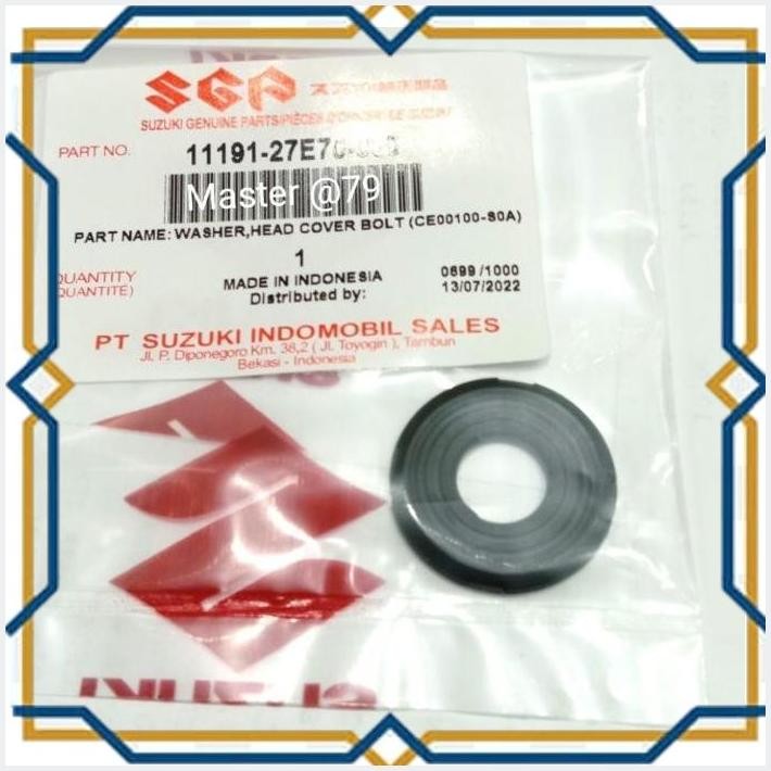 [MAS] KARET SIL SEAL BAUT TUTUP HEAD SATRIA FU GSX150 SKYWAVE NEX SUZUKI ORI