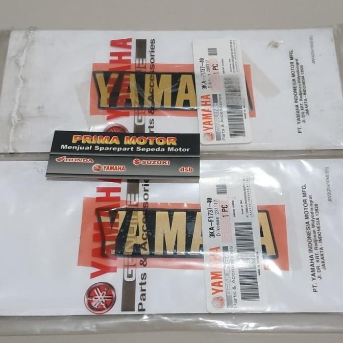 NEW EMBLEM AKI RX KING 2002 EMBLEM DOP AKI 2002 RX KING ORI YAMAHA