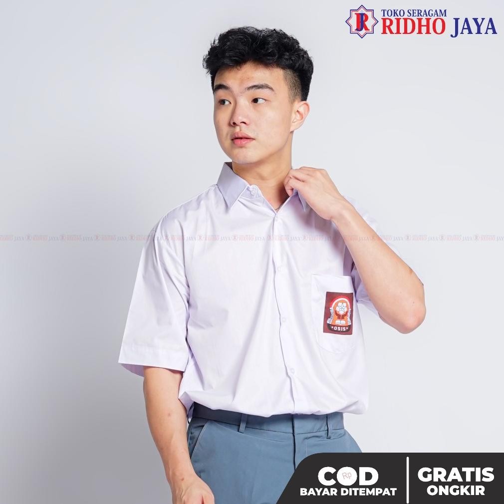 Baju Sma Seragam Sekolah Seragam Sma Seragam Putih Pendek