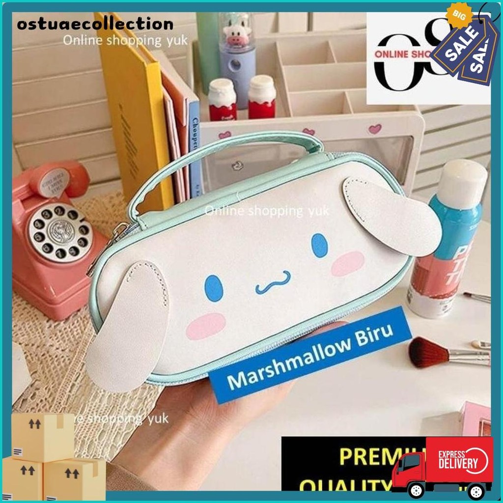 

Tempat Pensil Sanrio , Kotak Pensil Kuromi , Tas Kosmetik , Pouch , Motif Kuromi / Cinnamoroll / My Melody , Import Premium. Online Shopping Yuk. Kapasitas Besar. Bahan Kulit , Kuat & Sangat Cantik Exclusive. Flash Sale! Diskon Hingga 70%