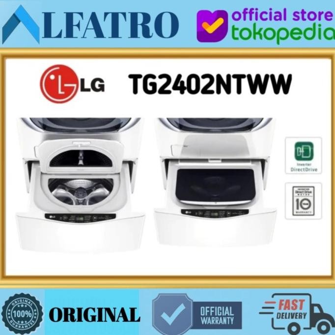 Murah LG MESIN CUCI TG2402NTWW Mini Wash TG2402 Non COD