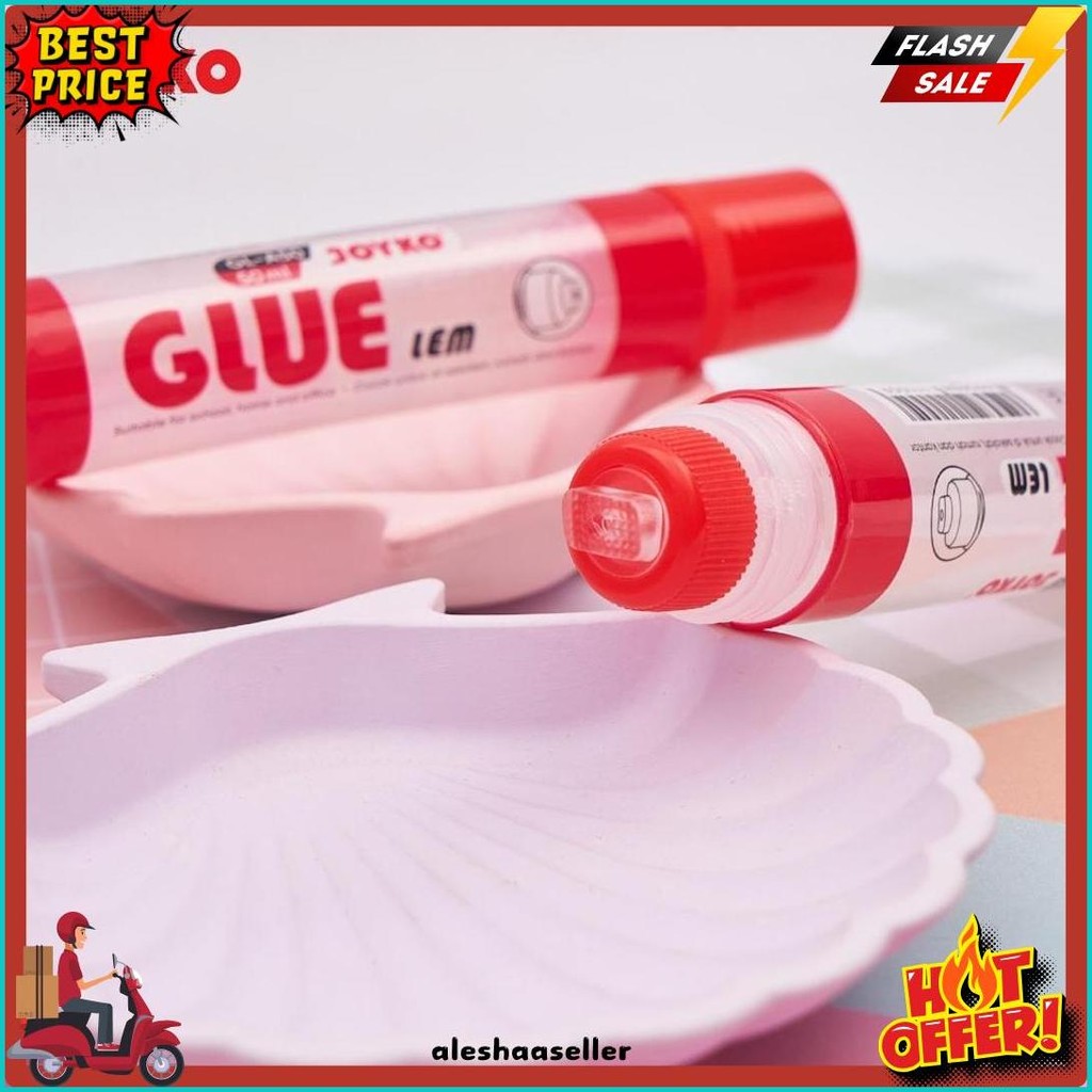 

Joyko Transparent Glue 50Ml Lem Cair Bening Joyko Prakarya Anak Gl-R50 Gl-A50 [12Pcs] Terlengkap Dan Termurah