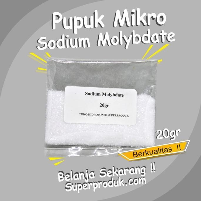 

ready stock Sodium Molybdate-Natrium Molybdate-Na2MoO4 @20gr murah
