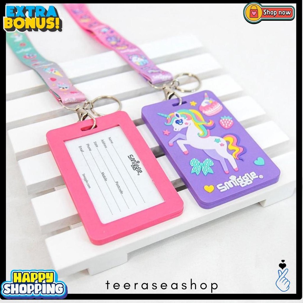 

Smiggle Bag Tag Card Holder Dengan Tali Lanyard Flash Sale! Diskon Hingga 70%