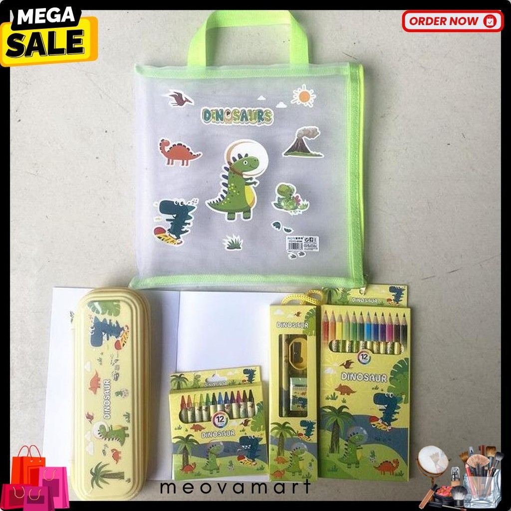 

[Serbalakuofficial](Ktps.11)Kotak Pensil Sett / Study Set Stationery Set Alat Tulis Sekolah Anak Set Atk Motif Flash Sale! Diskon Hingga 70%