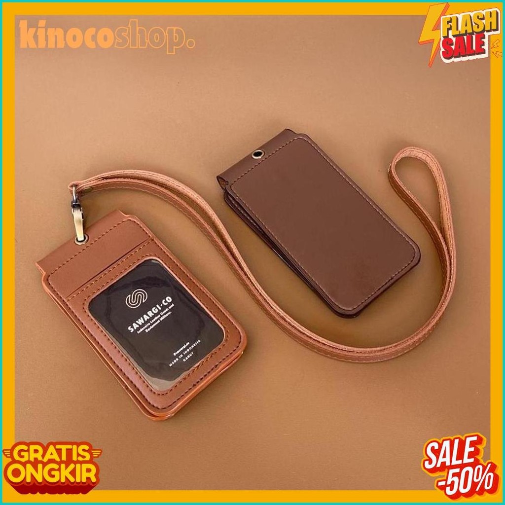 

Id Card Holder Kulit Magnet Flip 2 Sisi By Sawargico - Raski Diskon Setengah Harga