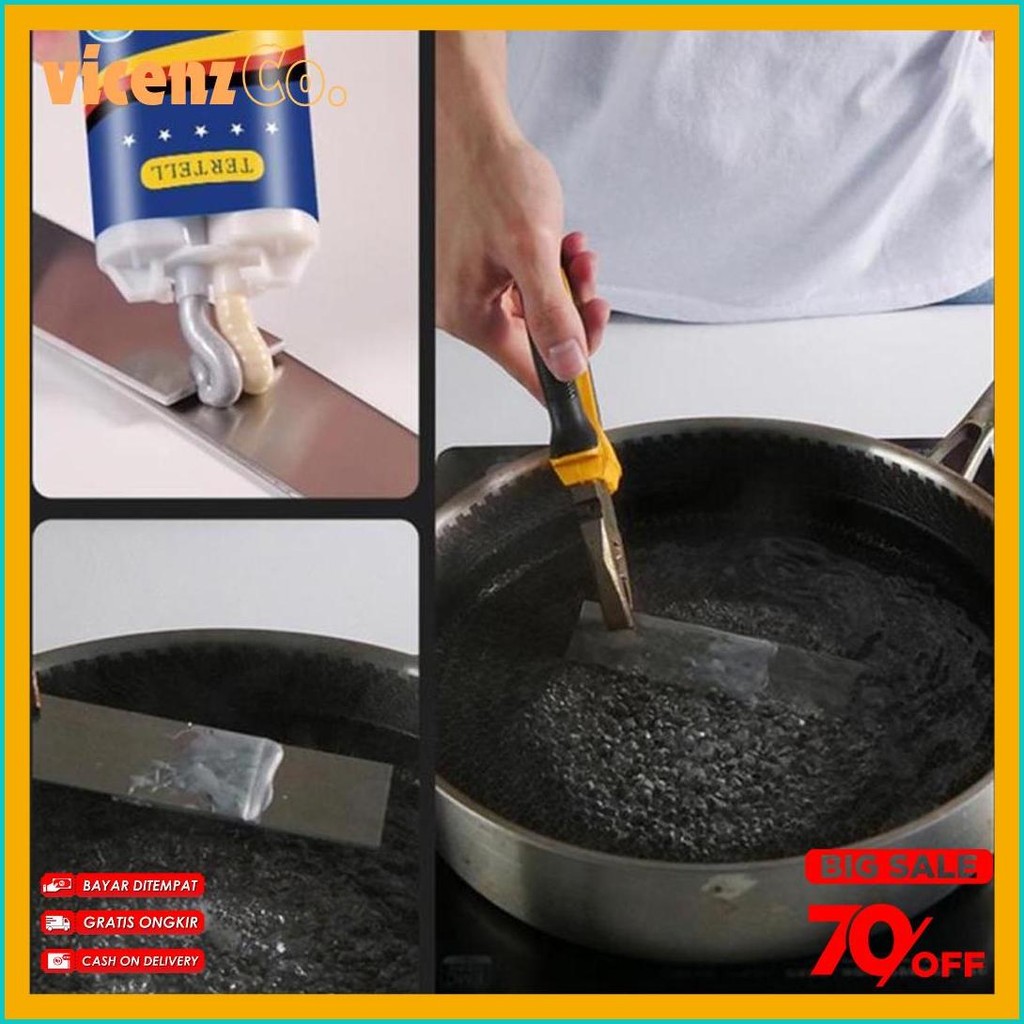 

100G Untuk Reparasi Mobil / Rumah (Lem Besi Kayu Kaca Plastik Karet Metal)Lem Perekat Super Pasta Perbaikan Metal Casting Glue Terlaris! Produk Ini Banyak Dicari