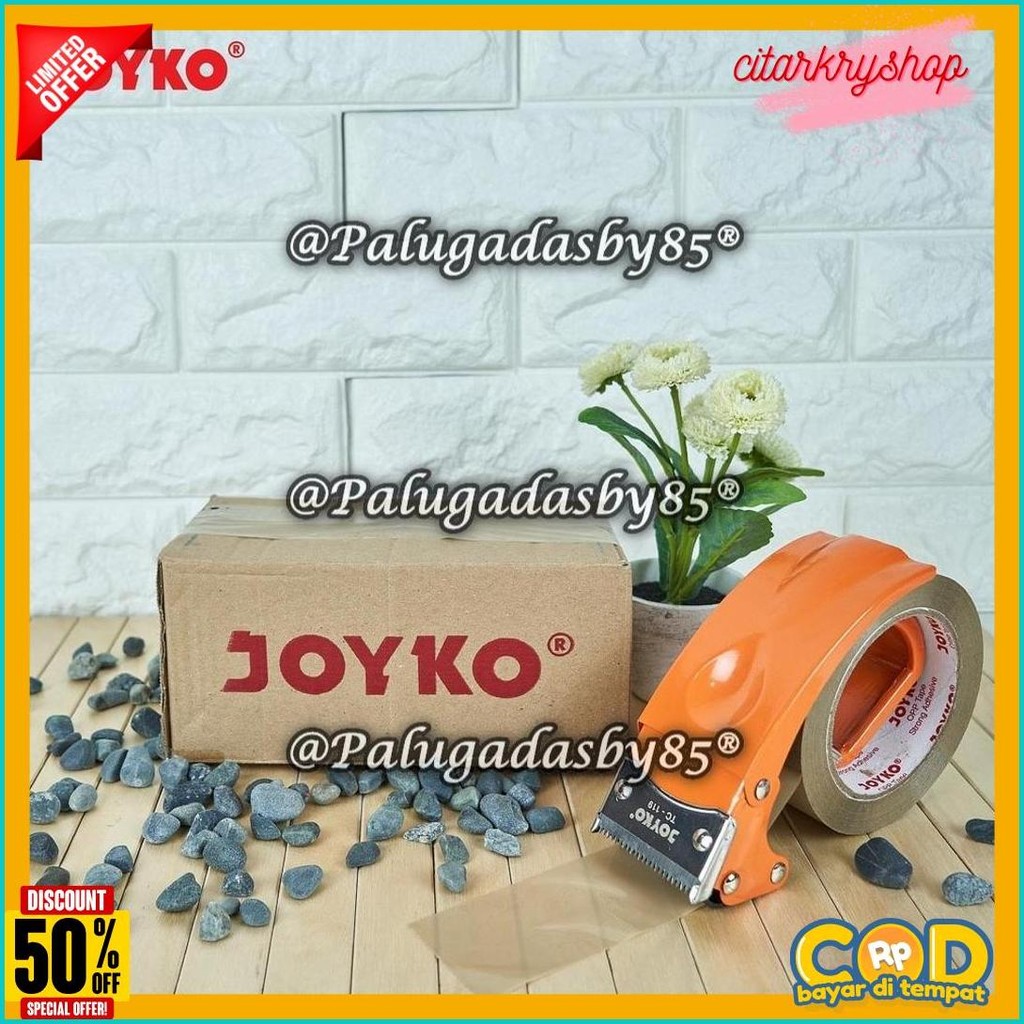 

(1 Biji) Grosir Tape Cutter Joyko Tc-119 / Tape Cutter Tape Dispenser Pemotong Pita Perekat Joyko Tc-119 / Joyko Tc119 / Joyko Tc 119 Terlengkap Dan Termurah