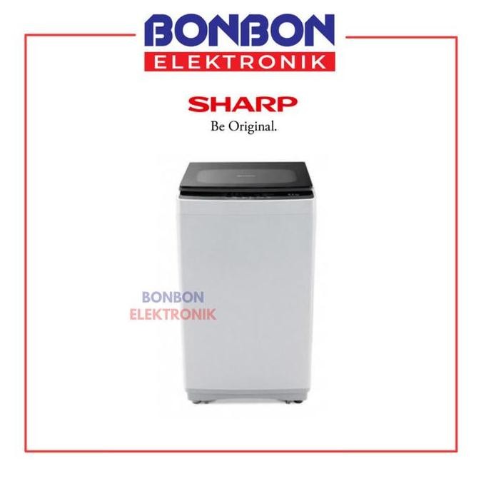 Murah Sharp Mesin Cuci 1 Tabung 9.5KG ES-H958T-GY / ESH958TGY Non COD