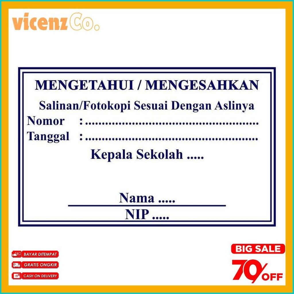 

Stempel Legalisir Atau Size Besar Terlaris! Produk Ini Banyak Dicari