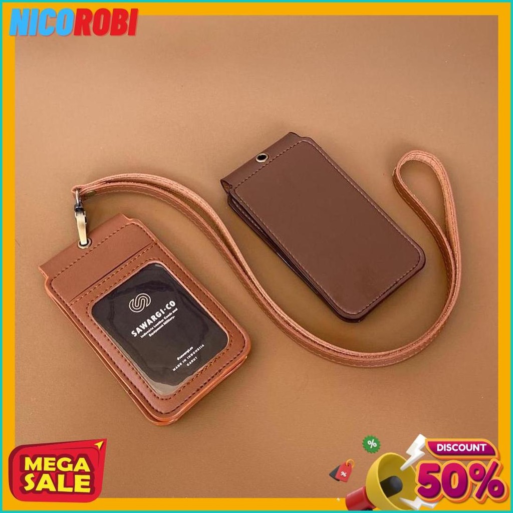 

Id Card Holder Kulit Magnet Flip 2 Sisi By Sawargico - Raski Diskon Setengah Harga