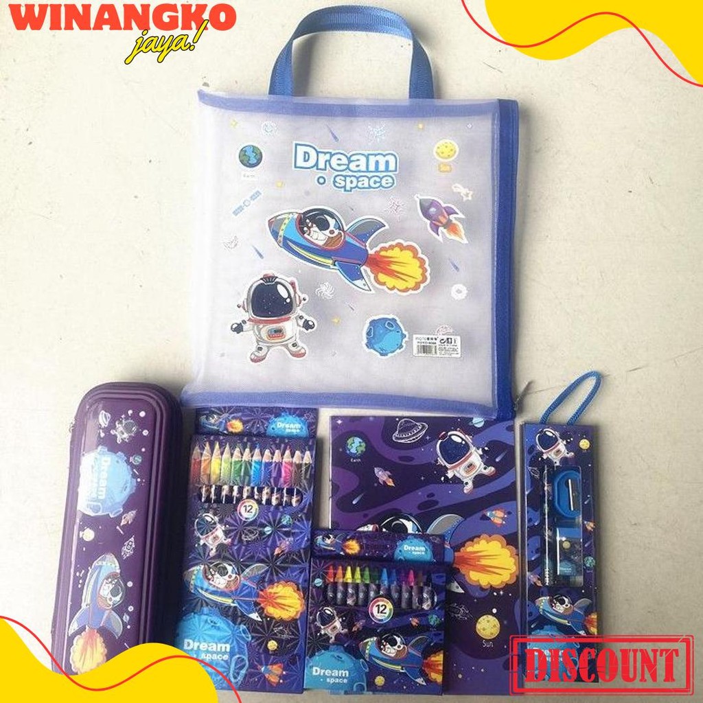 

[Serbalakuofficial](Ktps.11)Kotak Pensil Sett / Study Set Stationery Set Alat Tulis Sekolah Anak Set Atk Motif Terlaris! Produk Ini Banyak Dicari