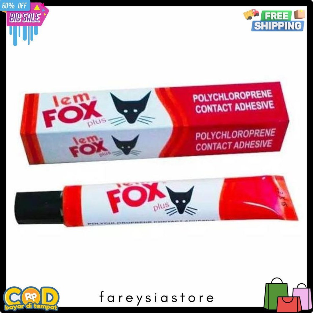 

Lem Fox Plus Tube 20G Original (1 Lusin) / Grosir/Ecer - Kulakan Online Terlengkap Dan Termurah
