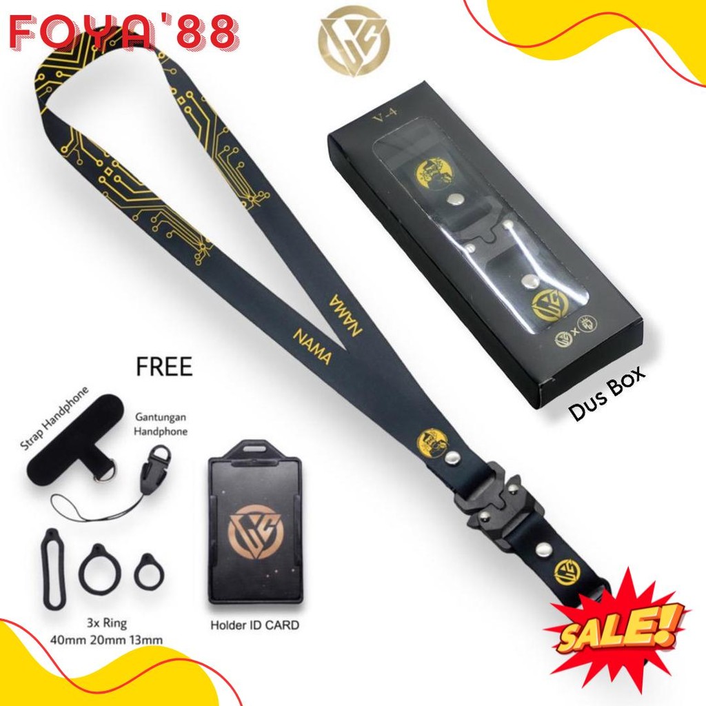 

Lanyard Craft Custom Nama Special Edition Circuit Board V2 Flash Sale! Diskon Hingga 70%