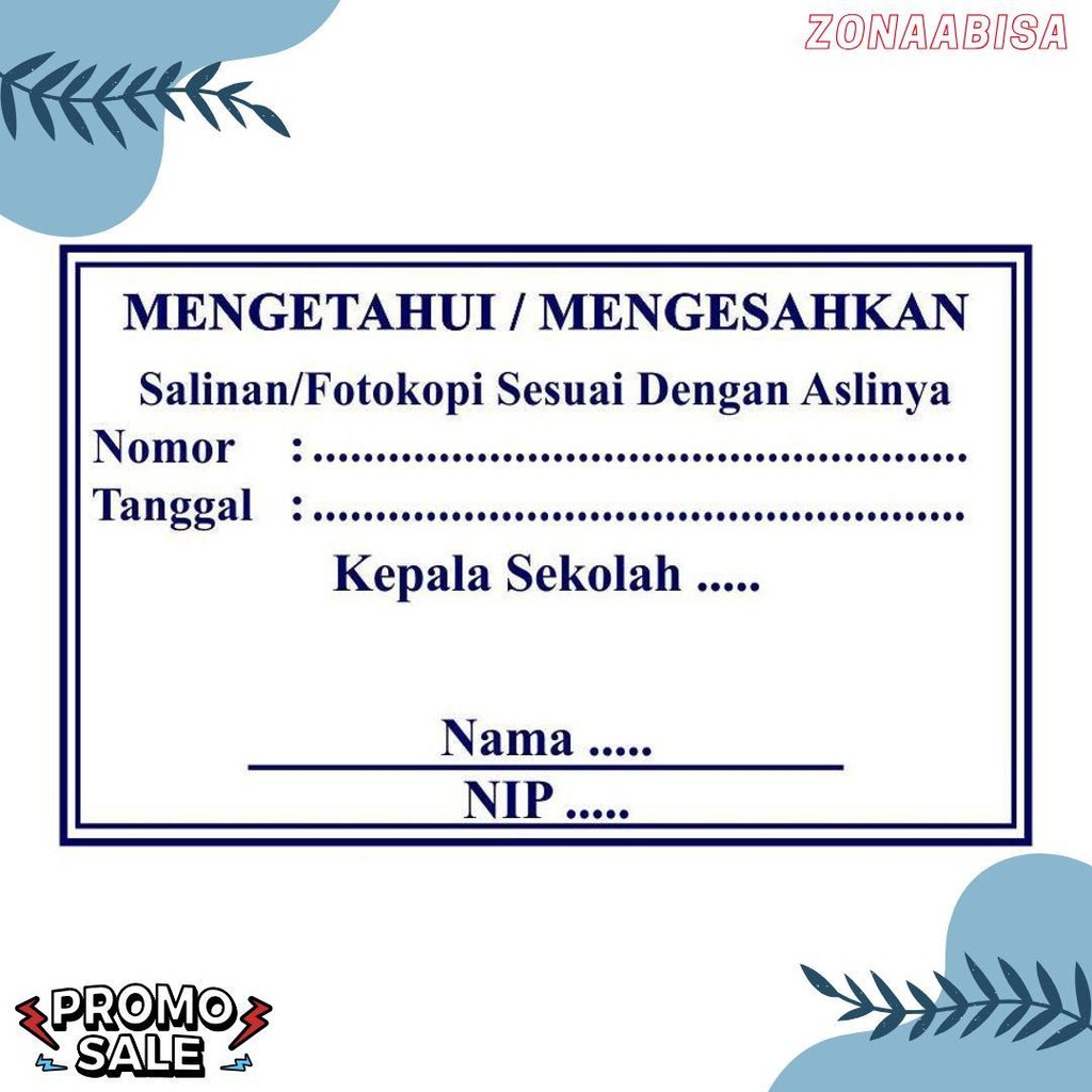 

Stempel Legalisir Atau Size Besar Terlaris! Produk Ini Banyak Dicari