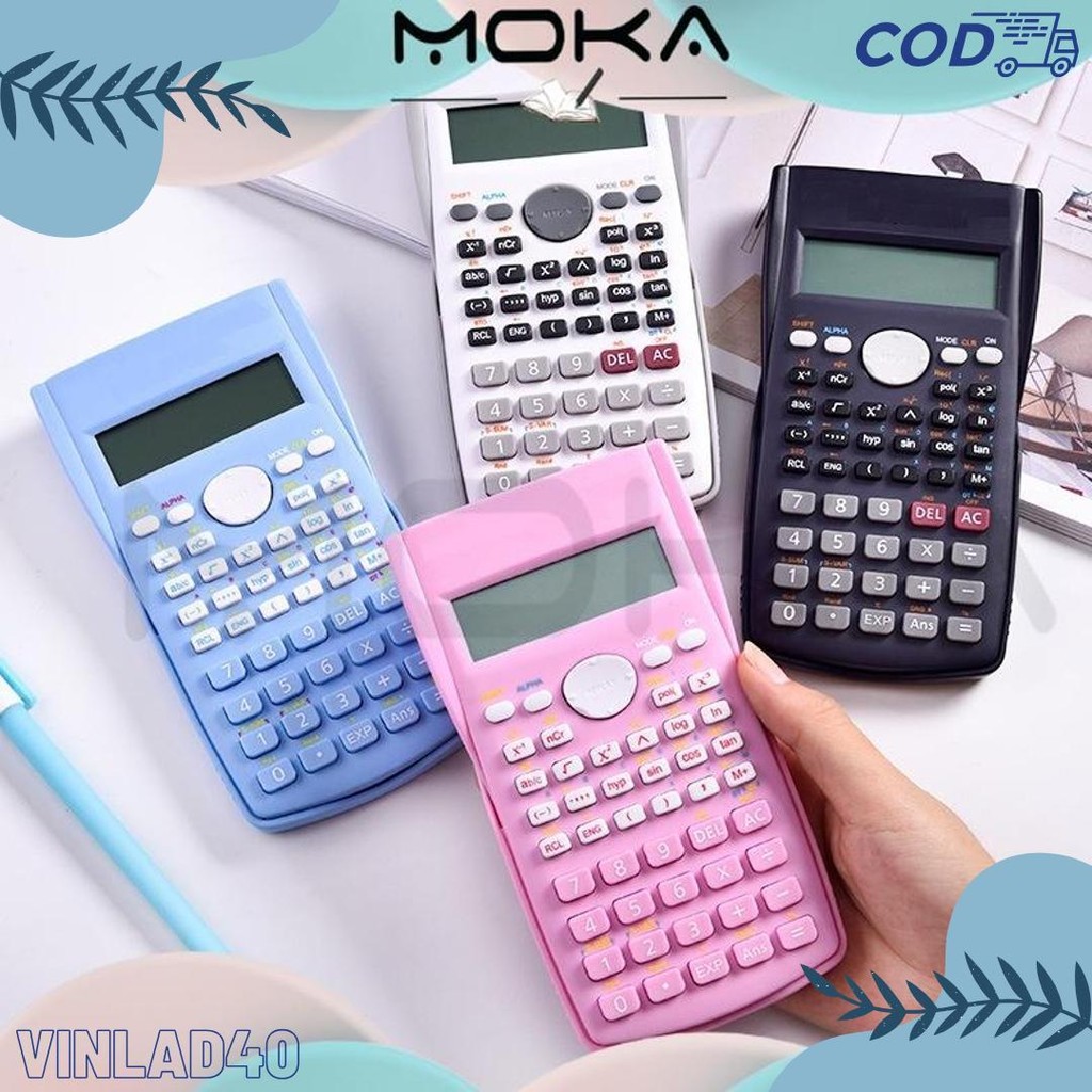 

Moka Scientific Kalkulator / Alat Hitung / Kalkulator Ilmiah Mks04 Diskon