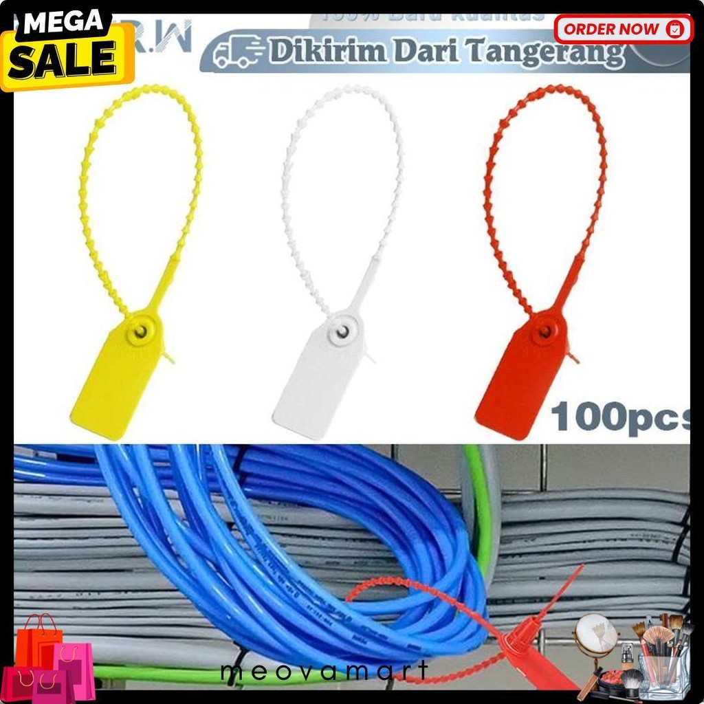 

100Pcs Security Seal 25Cm Segel Koper Segel Locis Security Seal Locis Satu Kunci Flash Sale! Diskon Hingga 70%