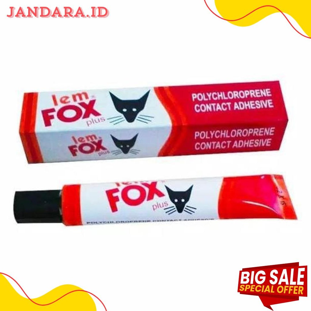

Lem Fox Plus Tube 20G Original (1 Lusin) / Grosir/Ecer - Kulakan Online Diskon
