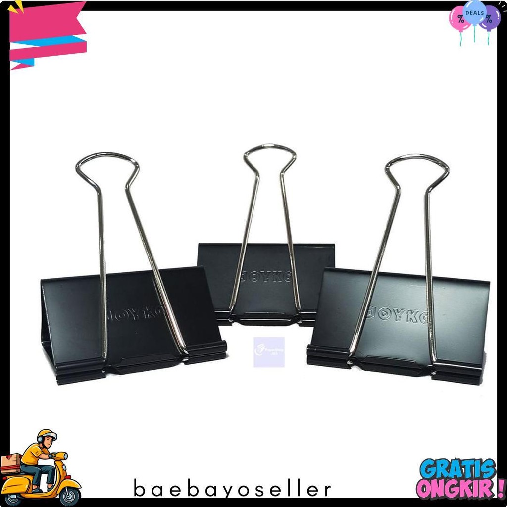 

Joyko - Binder Clip No.300 - Penjepit Kertas - Pack Terlaris! Produk Ini Banyak Dicari