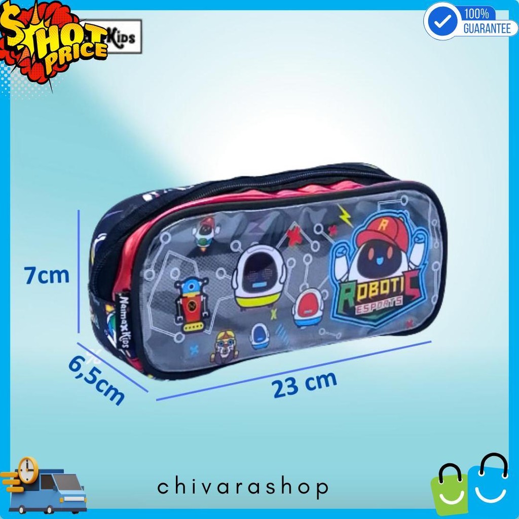 

Pencil Case Custom Nama | Naimax Kids Pencil Case Medium Anak Laki-Laki Terlaris! Produk Ini Banyak Dicari