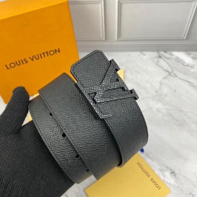 new  MEN BELT SABUK IKAT PINGGANG PRIA LV0108 BLACK TAIGA MIROR