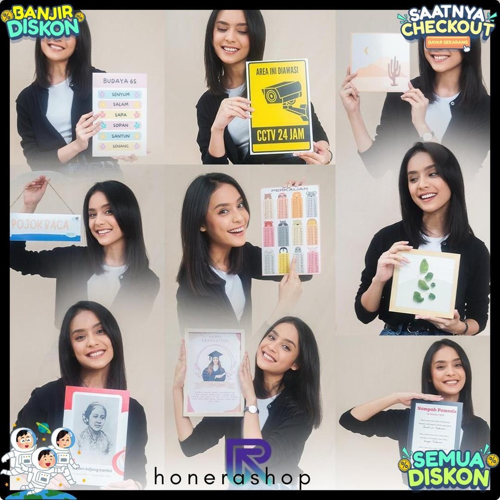 

Rha Gallery Planner Sekolah Absensi Kelas Siswa Astronout Wipe And Clean List Jadwal Tulis 32X48 Cm Diskon