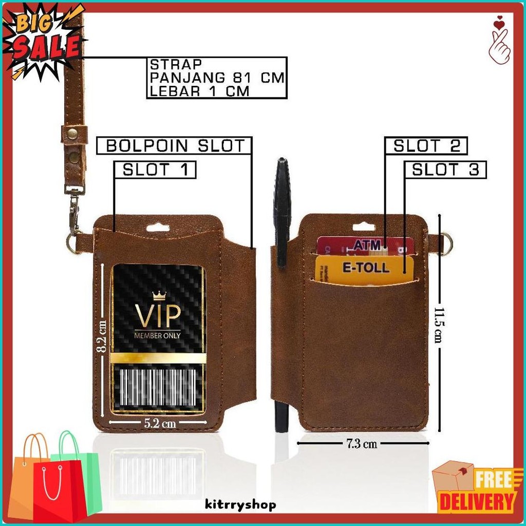 

Nametag Kuwe-Kuwe Id Card Holder Kulit Name Tag Lanyard Tali Id Holder Kostum Cetak Nama Dan Logo Holder Kalung Name Tag Kulit Lanyard Name Tag Holder Kulit Kantor Ada Slot Pulpen Bolpoin Diskon