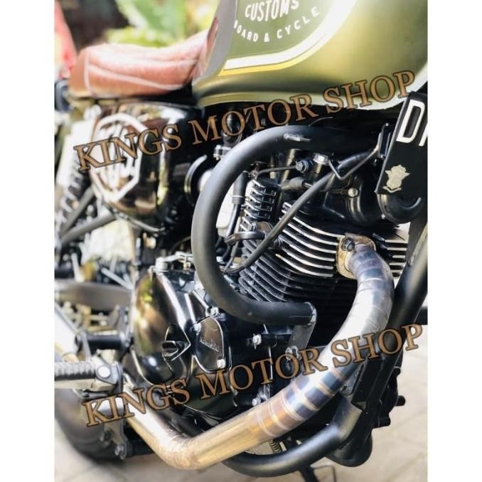 Crashbar Engine Guard Side Engine Guard Kawasaki W175 Crash Bar W175