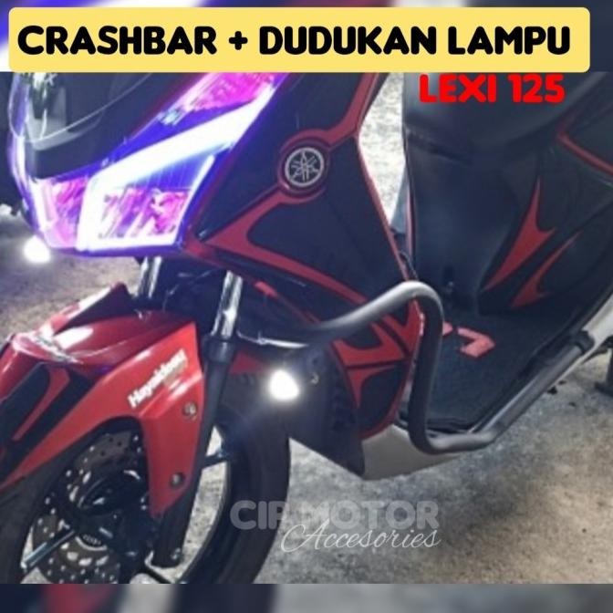Crashbar Lexi Tubular Lexi Dudukan Lampu Lexi