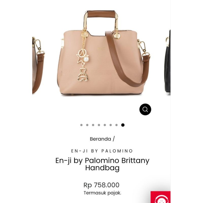 ENJI BY PALOMINO BRITTANY HANDBAG SLINGBAG ORI