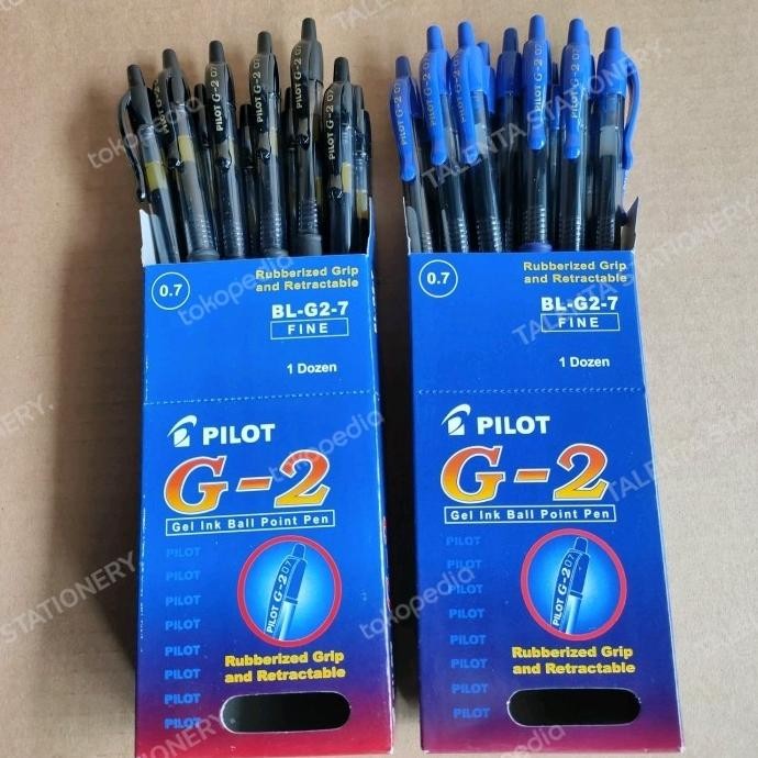 

TERLARIS - pulpen pilot G-2 gel ink ball point pen 0,7mm(BL-G2-7)