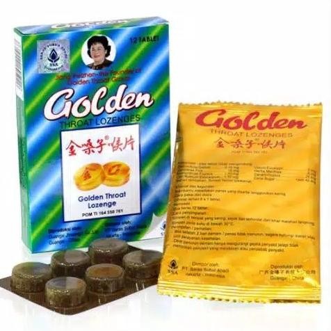 

^%^%^%^%] Golden Throat Lozenge - Permen Pelega Tenggorokan