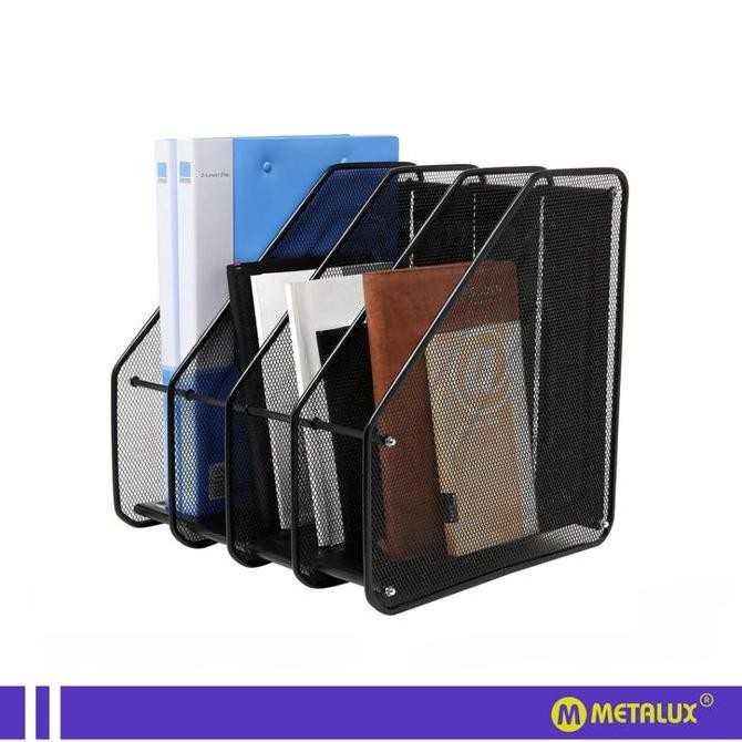 

METALUX FILE RACK L - Rak Dokumen layer | Document Rack Besi Hitam Kantor Putih LN