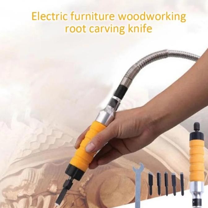 :::::::] alat ukir kayu elektrik utk bor listrik flexible shaft wood carving